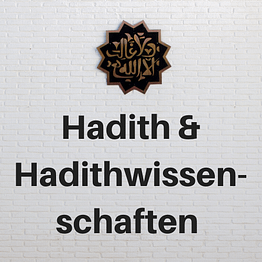 Hadith/Hadithwissenschaften